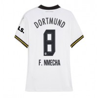 Maglia Calcio Borussia Dortmund Felix Nmecha #8 Terza Divisa Donna 2024-25 Manica Corta